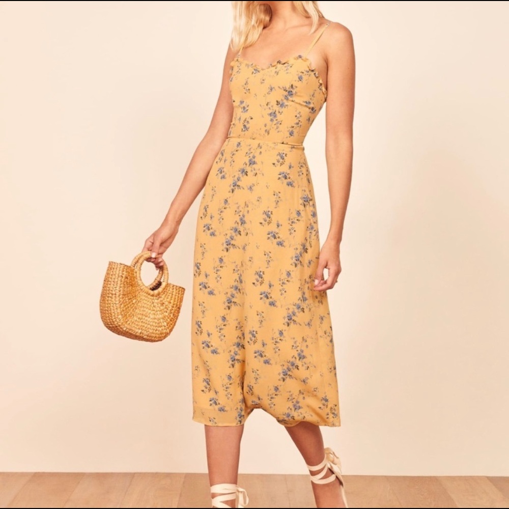 Reformation Cassandra Dress - Simone Size 4